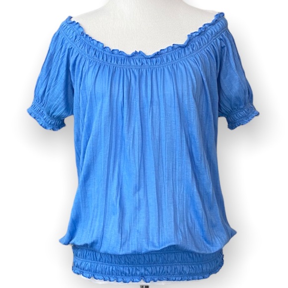 ALLISON BRITTNEY Blue Blouse - Picture 2 of 5